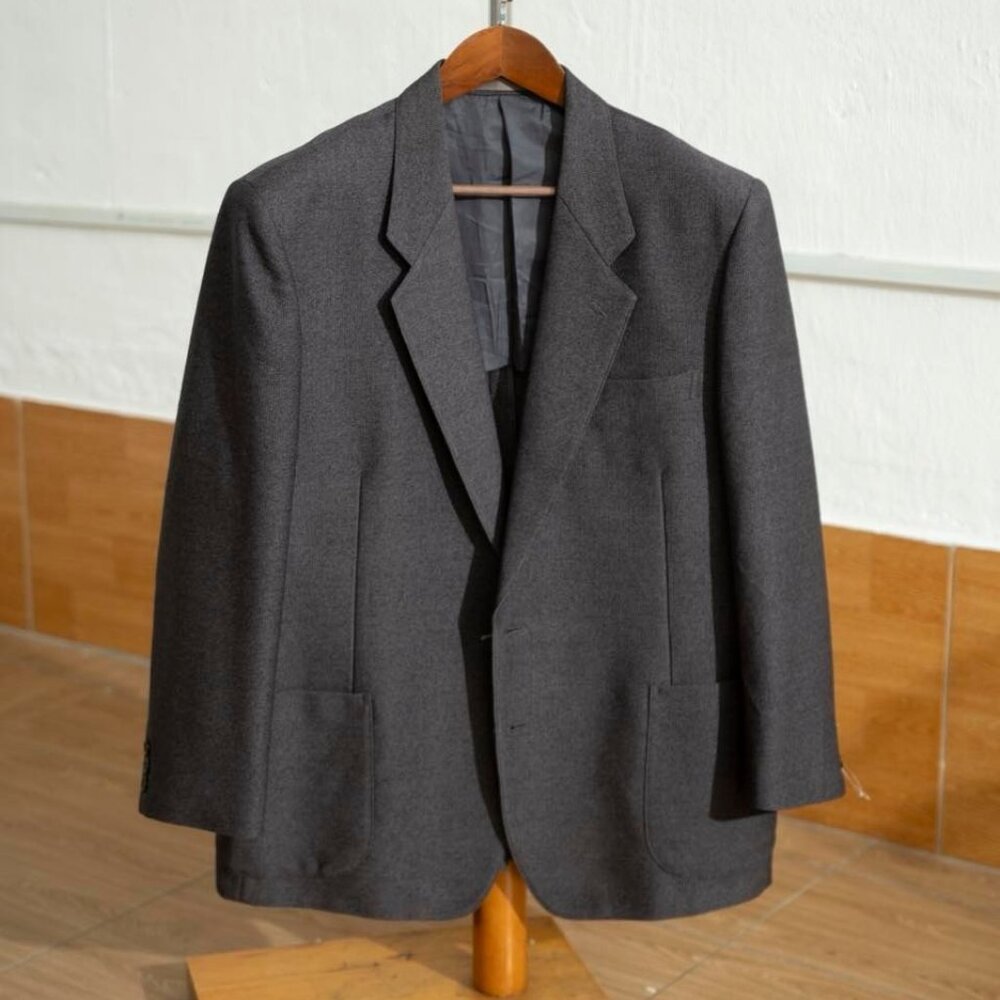 Women's Classic Black Double-neck Blazer
